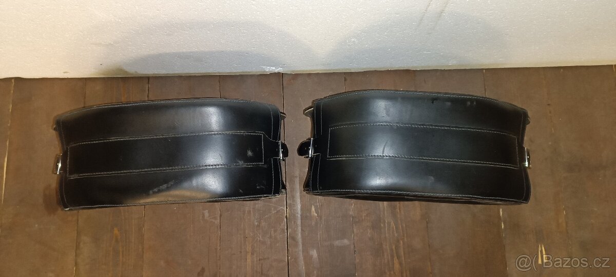 Kufry na motorku kožené - 3