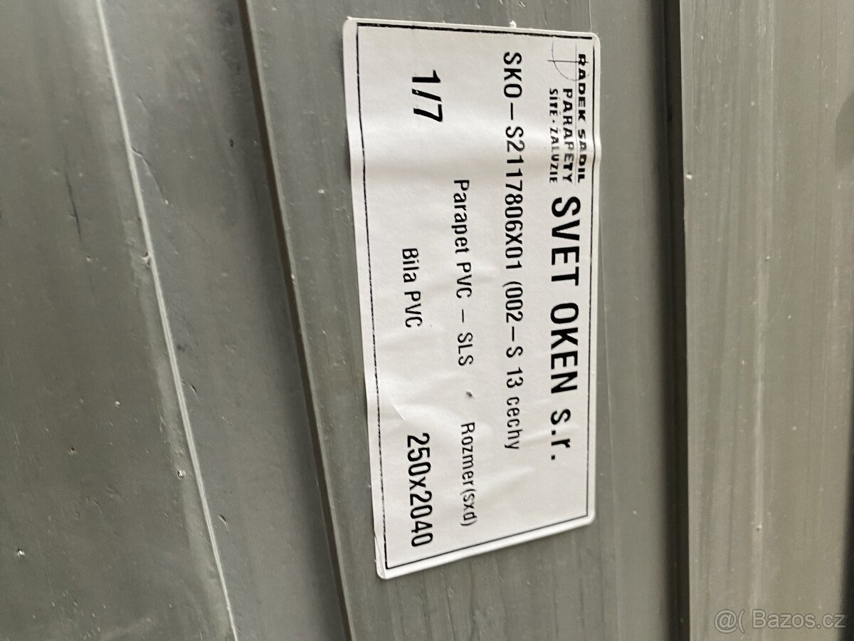 vnitřní parapety - 3