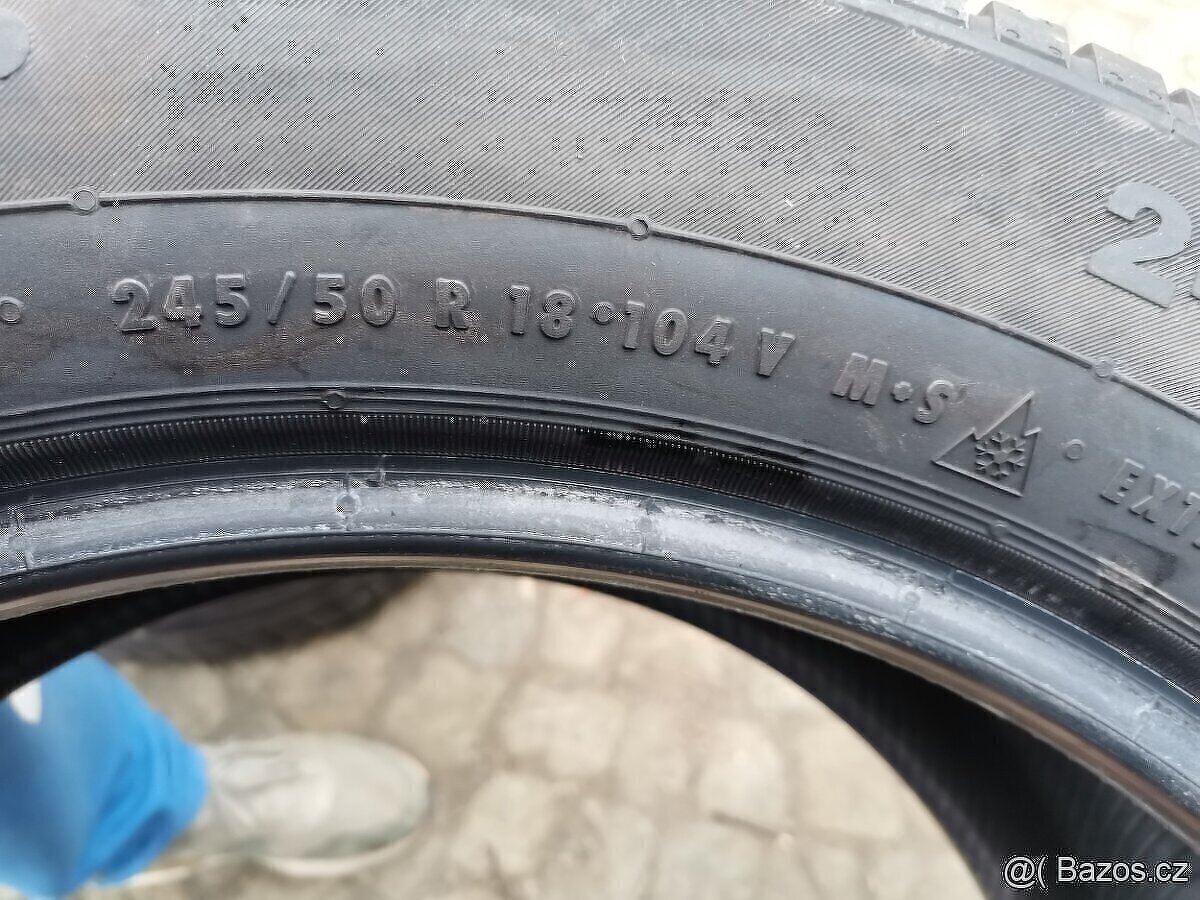 245/50/18 zimni pneu CONTINENTAL 245/50 R18 - 3