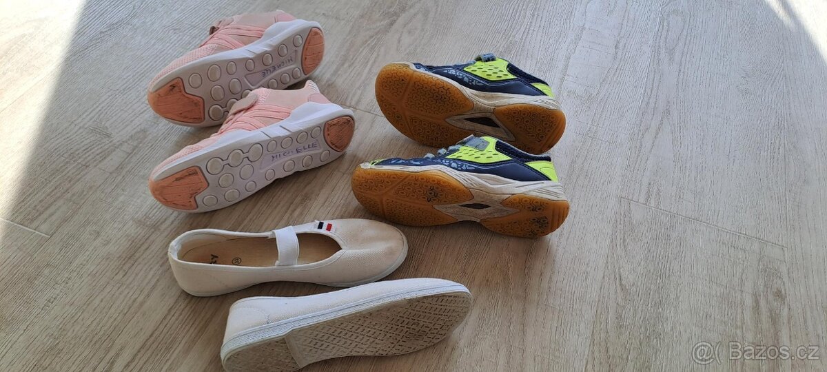 Dívčí boty tenisky cvičky vel. 33 - 3