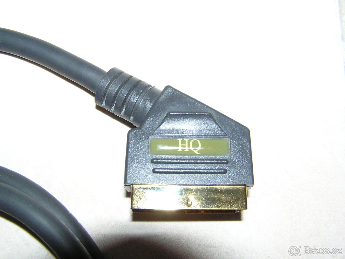 SCART kabel HQ pozlacený, 1,5 m - 3