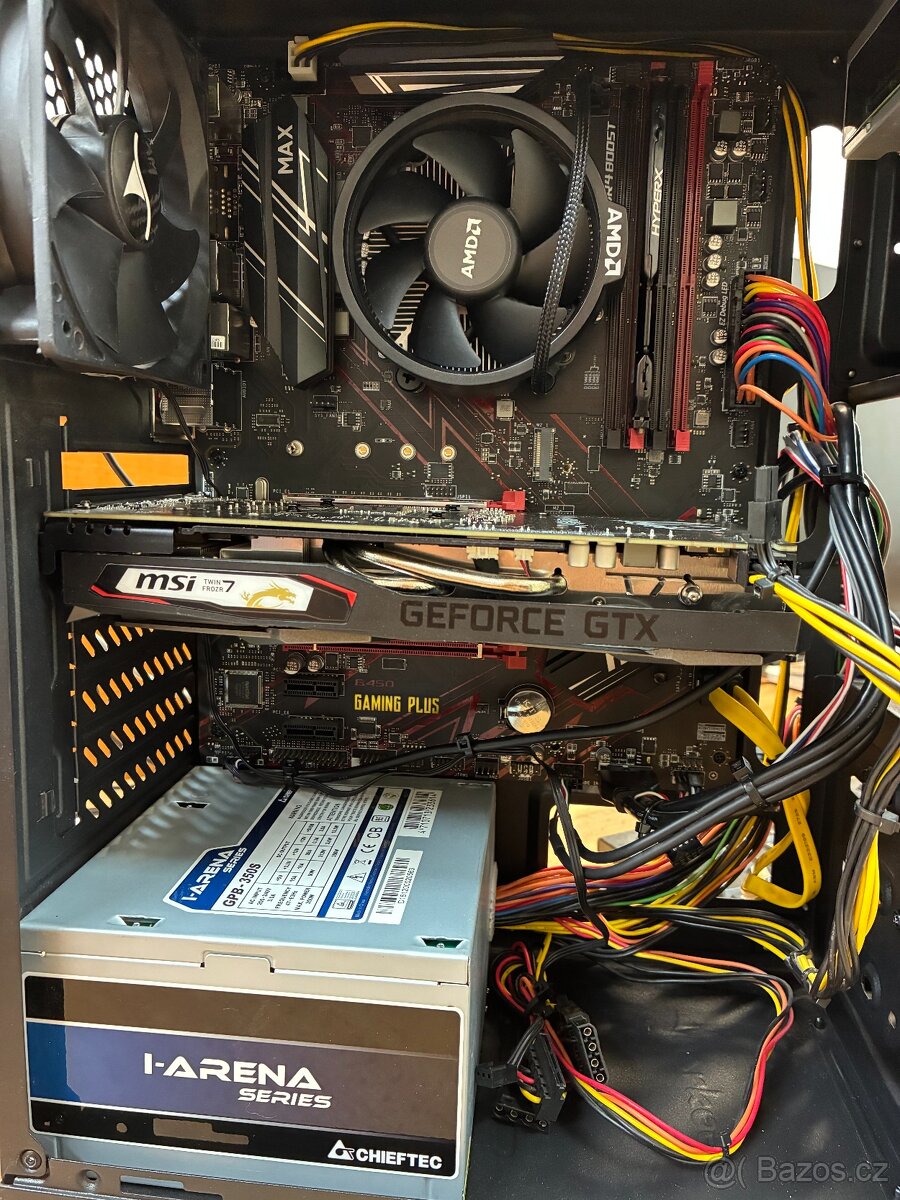 Herní PC – Ryzen 5 3600, GTX 1650 SUPER, 8GB RAM, 250GB SSD - 3