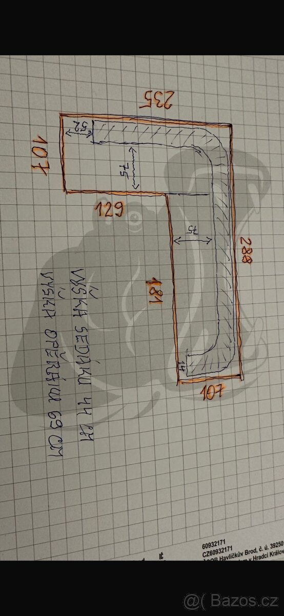 Prodám LUXUSNÍ koženou sedací soupravu - 3