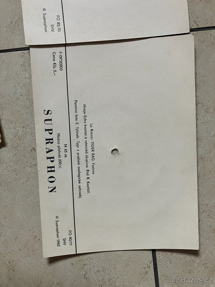 Vinylové hrající pohlednice - 3