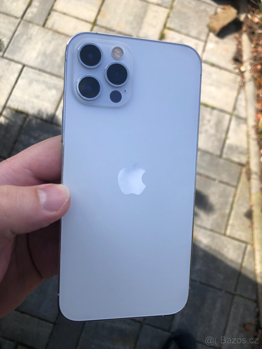 iPhone 12 PRO 128Gb v hezkém stavu, stříbrný - 3
