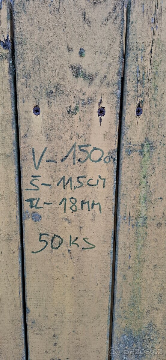 Plaňky Sloupky Trubky Plot Prkna - 3