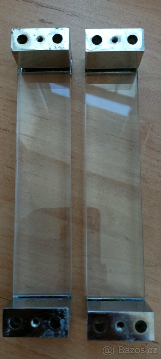 Nábytkové úchytky sklo-chrom - 3