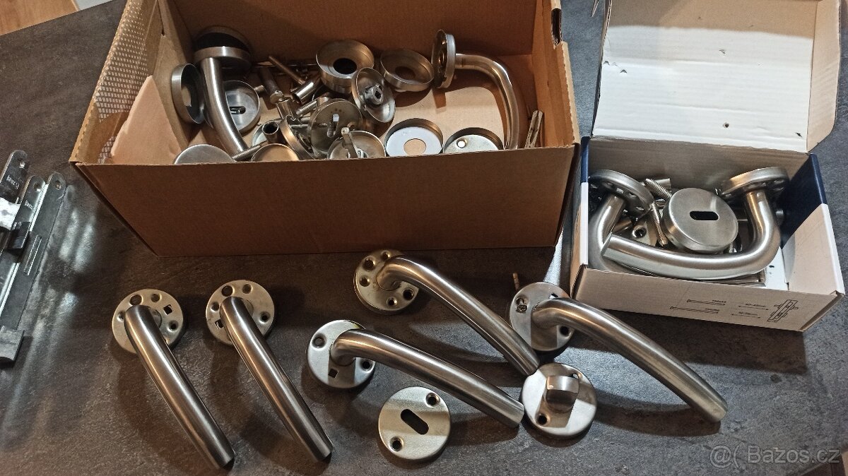 Dveřní kliky nerez, 5 ks - 3