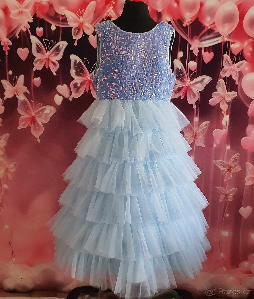 Slavnostní šaty s flitry - 3