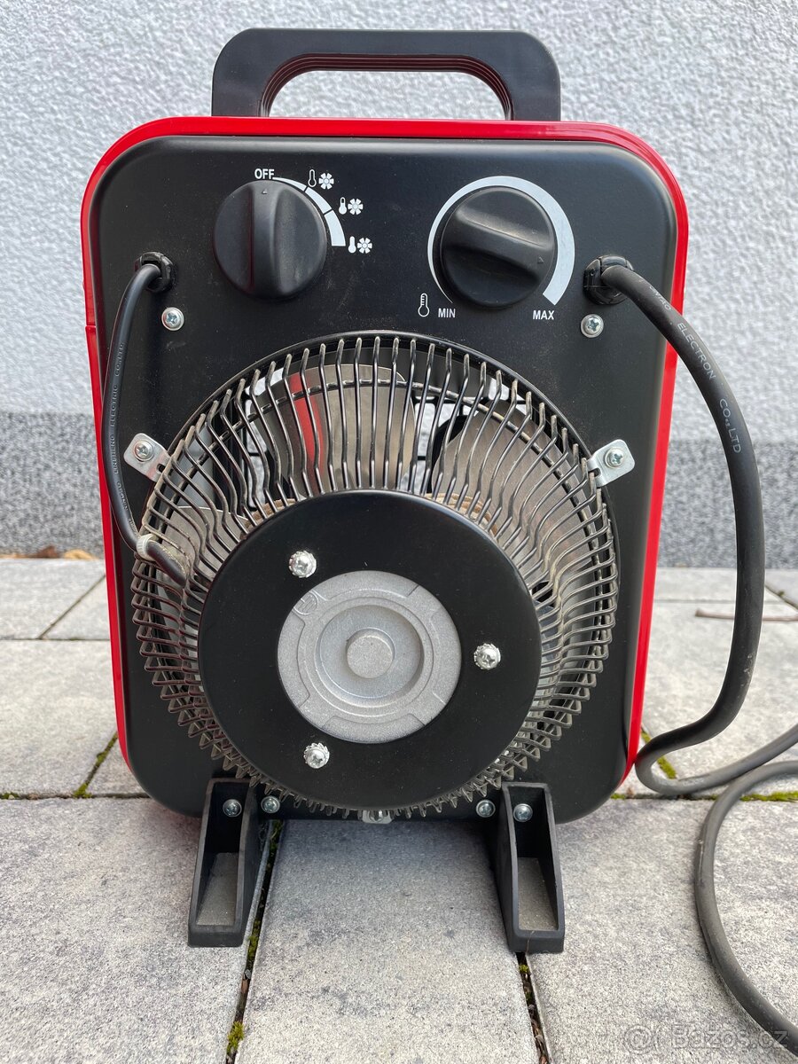 Elektrický přímotop Dedra DED9920B, 2000W - 3