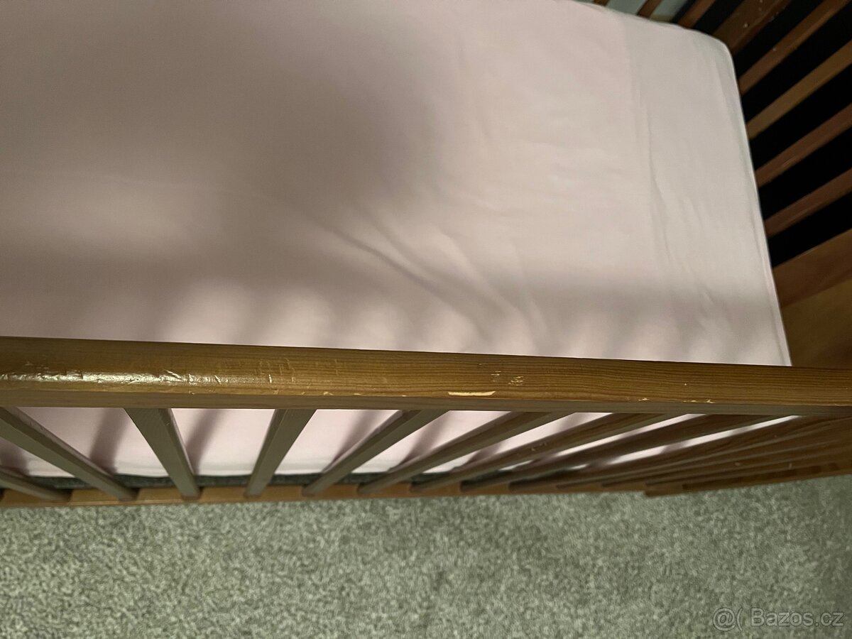 Dřevěná postýlka - 3
