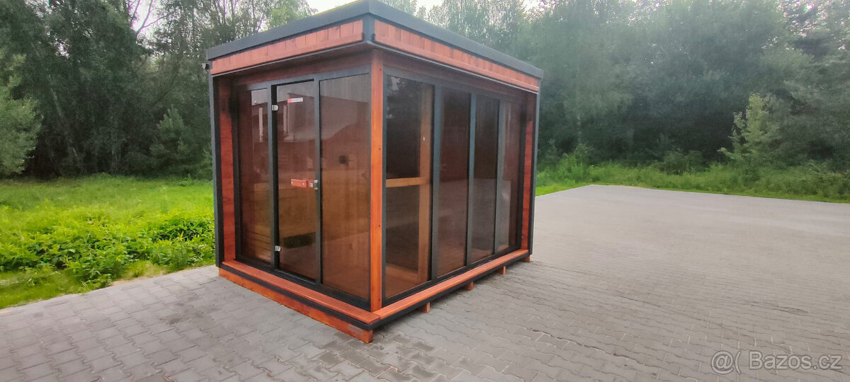 Sauna Kostka M4 s odpočívárnou - 3