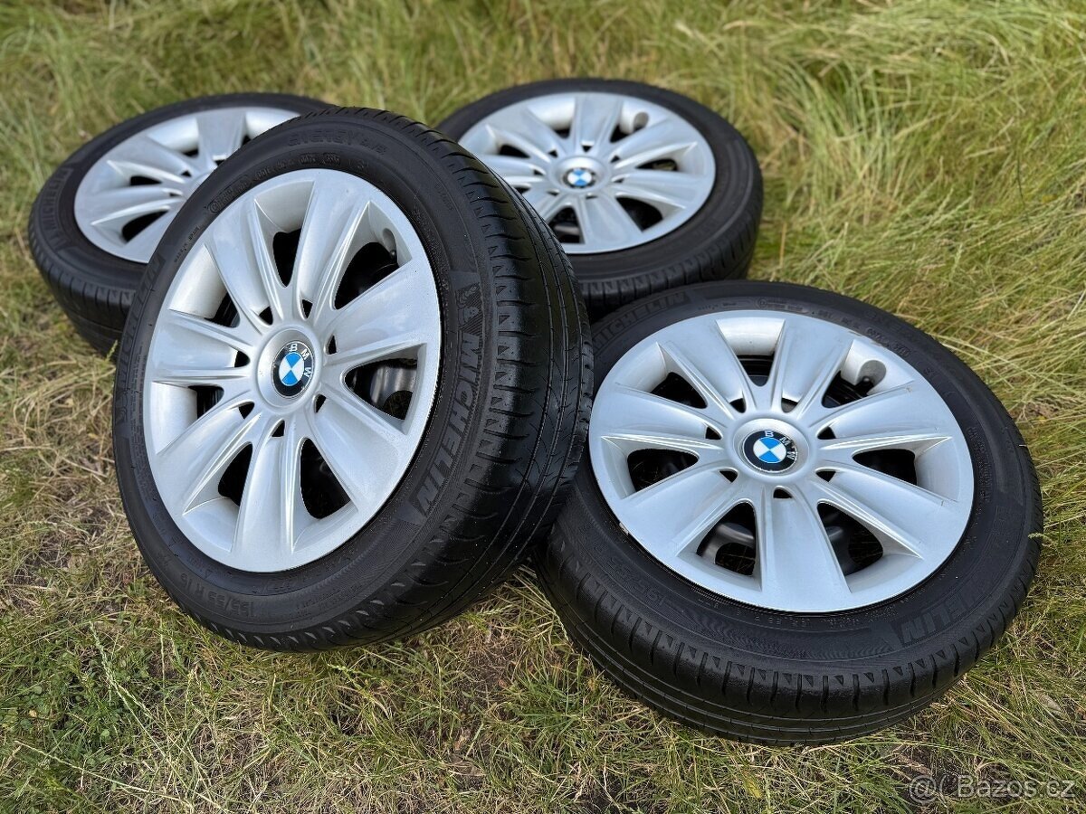 Kompletní letní ocelová kola BMW E81/87 - 195/55 R16 - 5x120 - 3