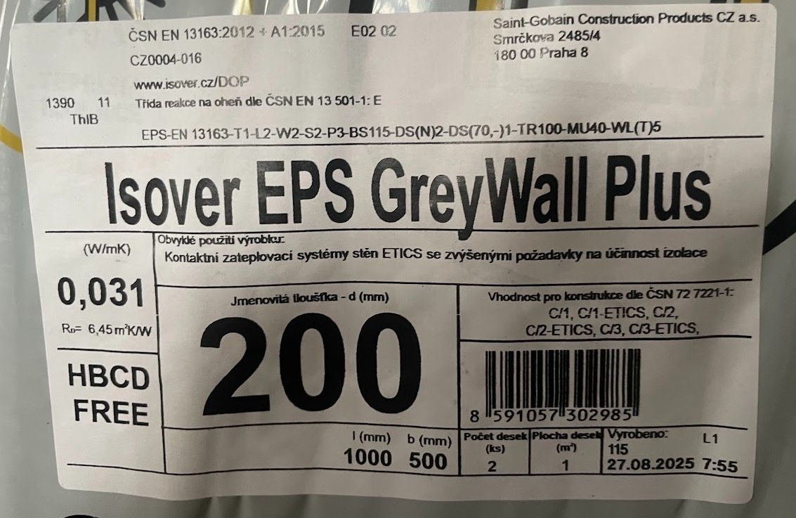 Fasádní polystyrén - 3