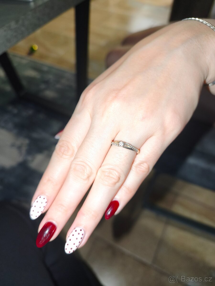 Briliantový zásnubní prsten Rýdl - 3