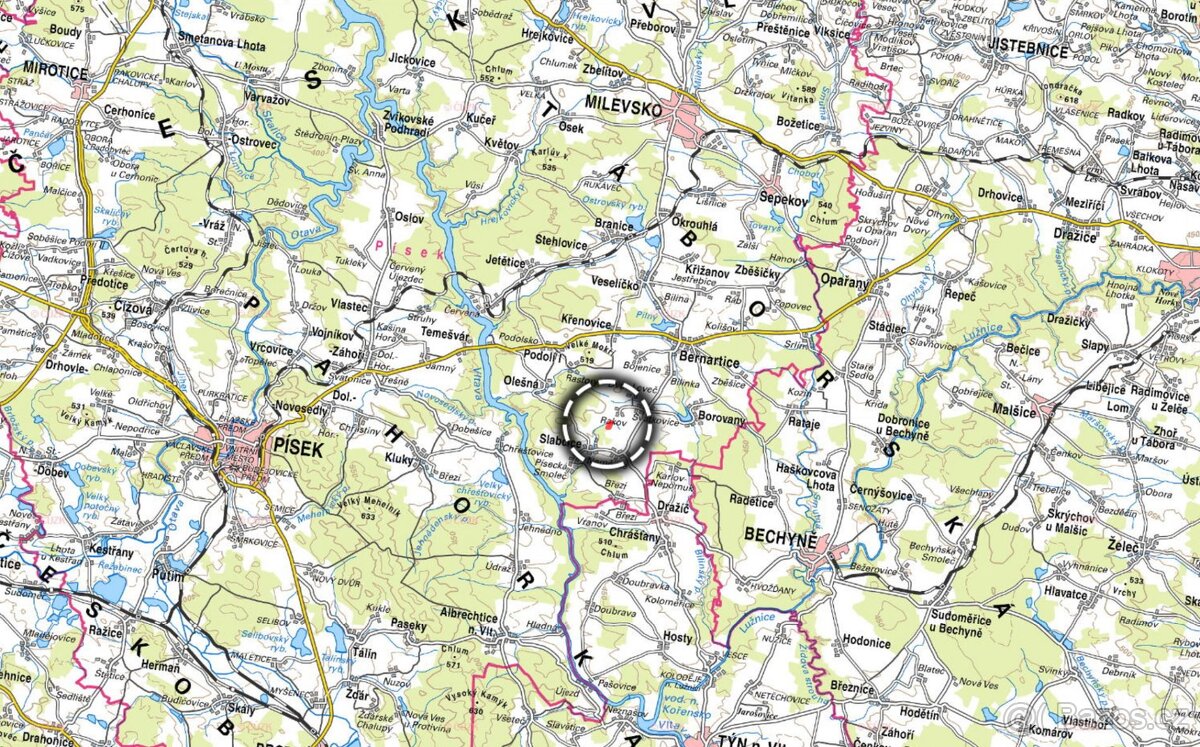 Zemědělská půda, prodej, Rakov, Bernartice, Písek - 3