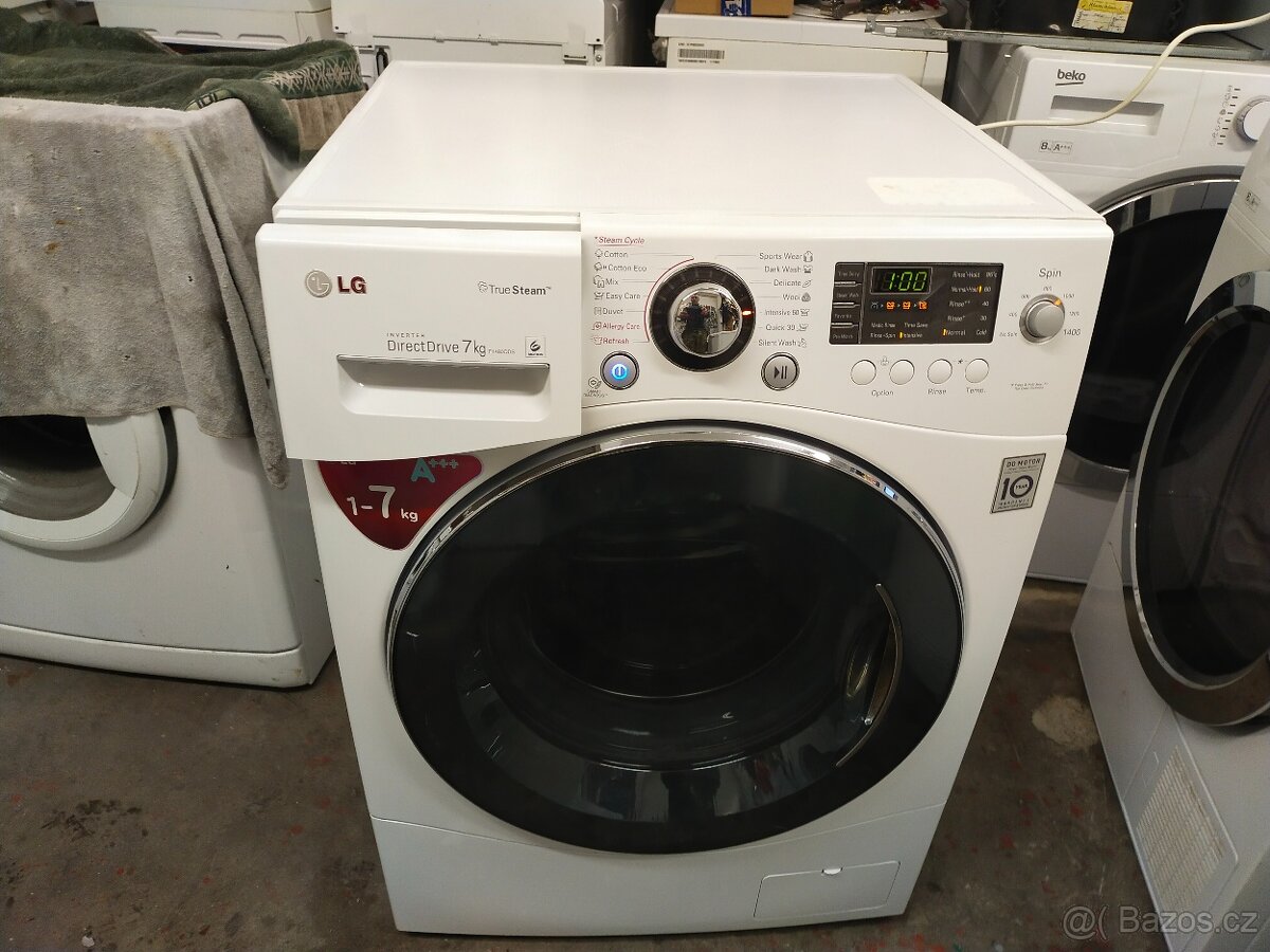 Prodám dig.pračku zn. LG 7 kg -- A+++ Dovezu - 3