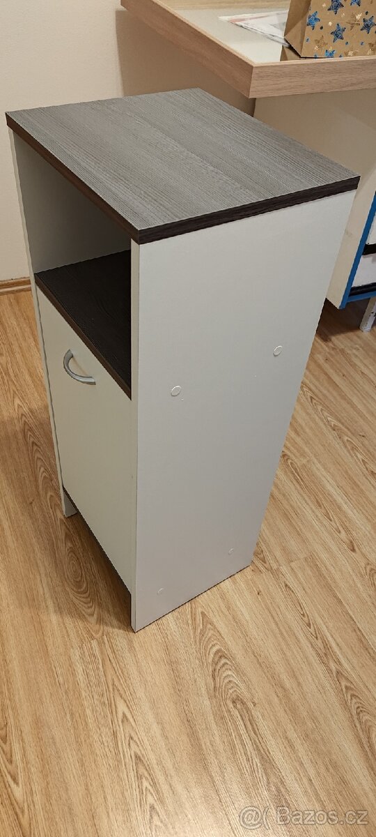 Koupelnová boční skříňka + Koupelnová skříňka pod umyvadlo - 3