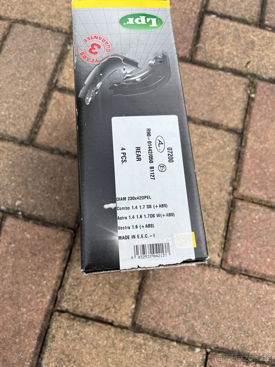 Brzdove celisti Opel Astra, Combo, Vectra - 3