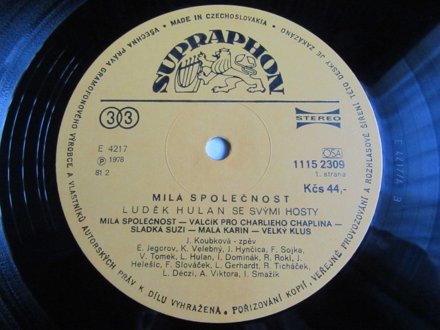 LP Luděk Hulan - Milá společnost - 3
