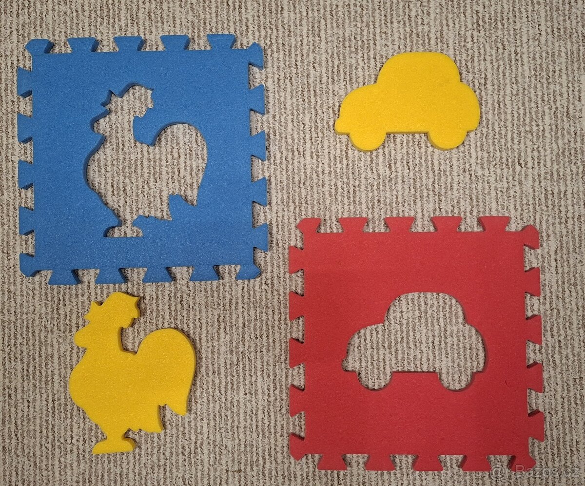Pěnové puzzle doprava - 3