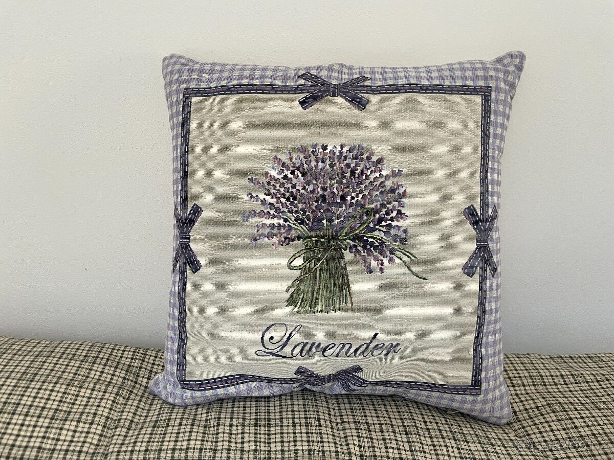 sada polštářů s levandulí - 3