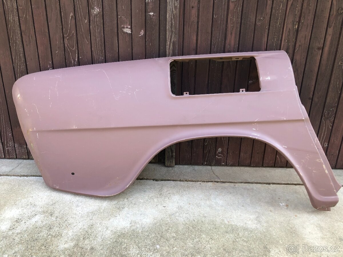 zadní blatníky na Š100 - 3