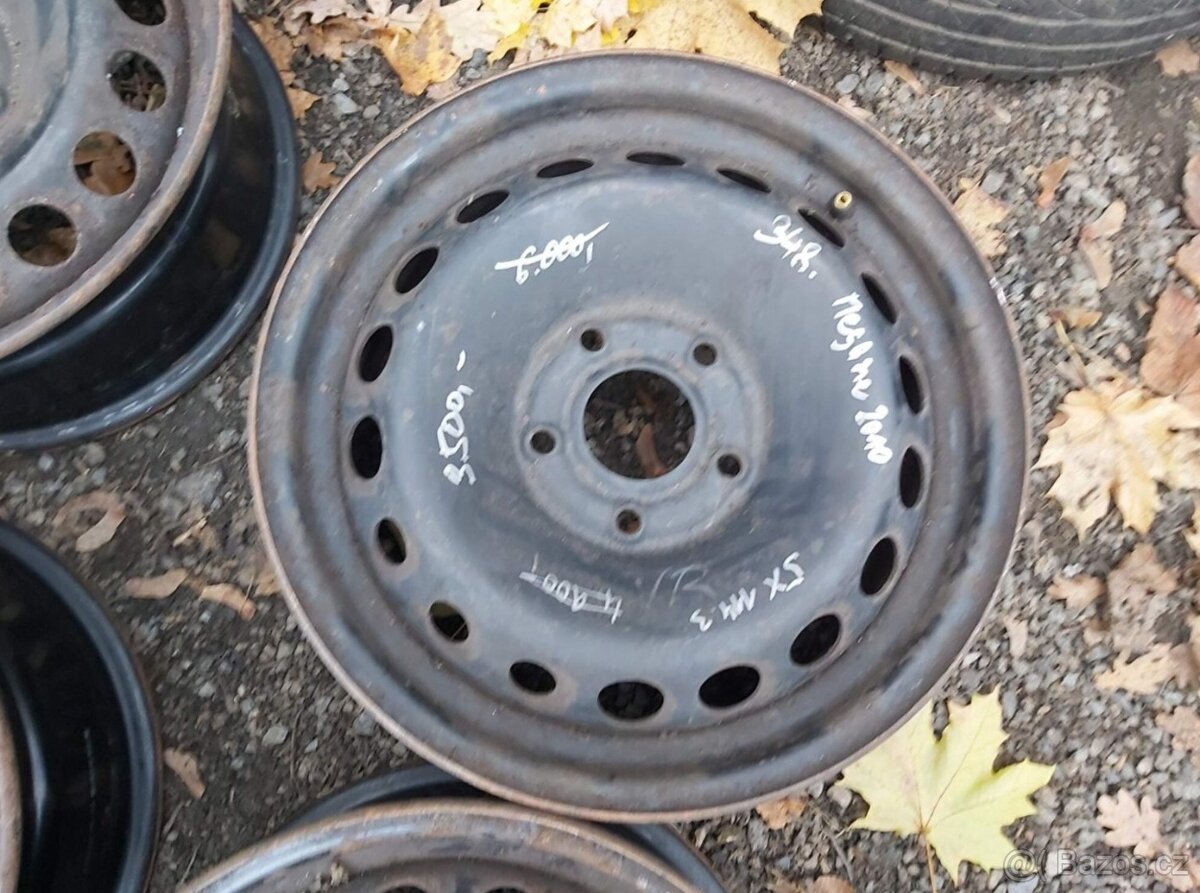 517. Plechové disky Renault 5x114.3 - 3