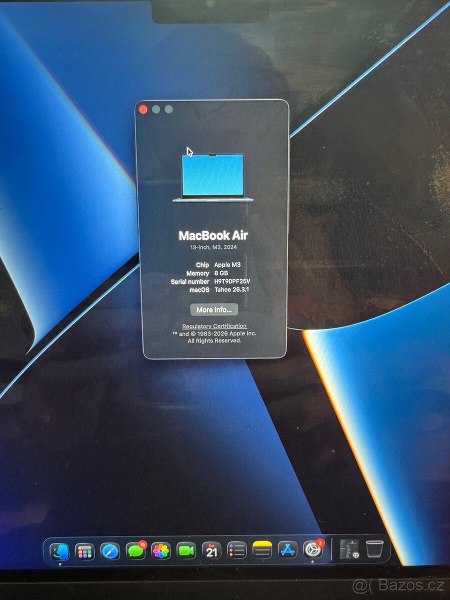 Macbook Air M3 8/256 - 3