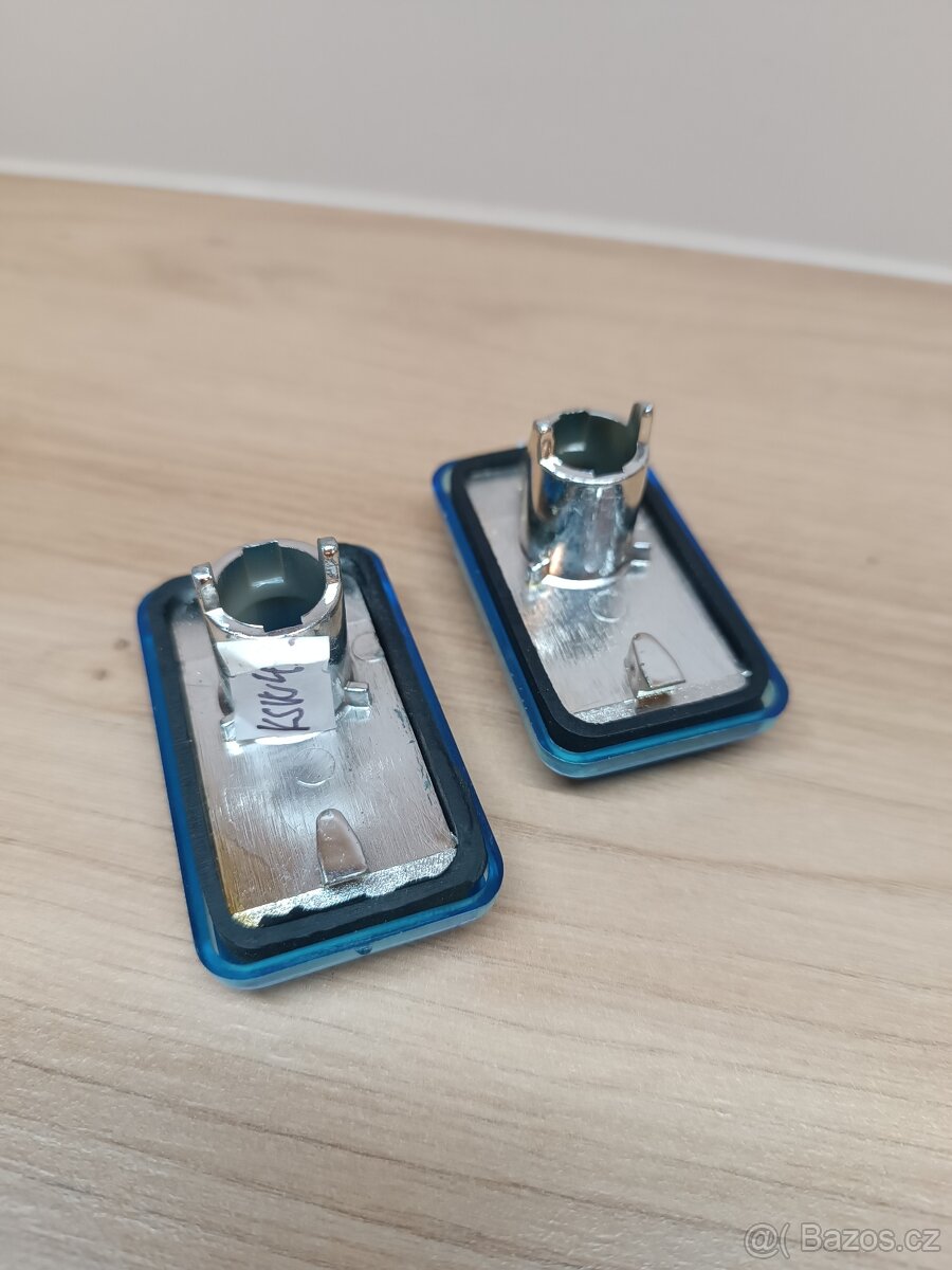 Modré boční blikače Golf MK2 - 3