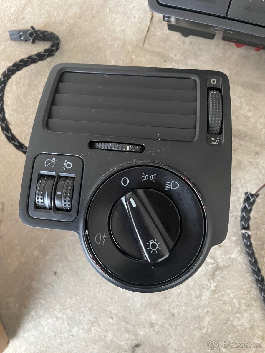 Výdechy topení bora / golf 4 - 3