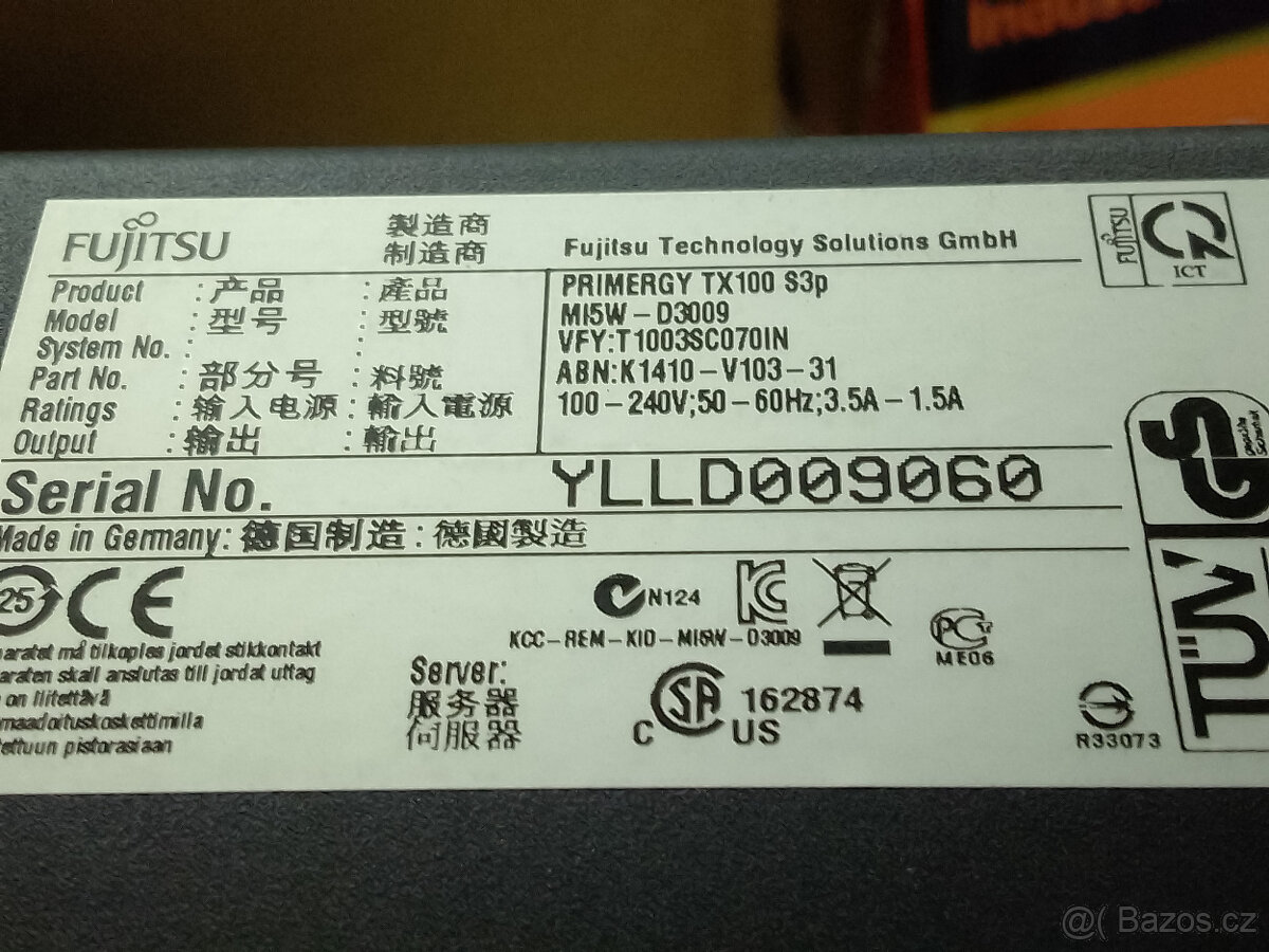 File server Fujitsu Siemens TX100-S3p - 3