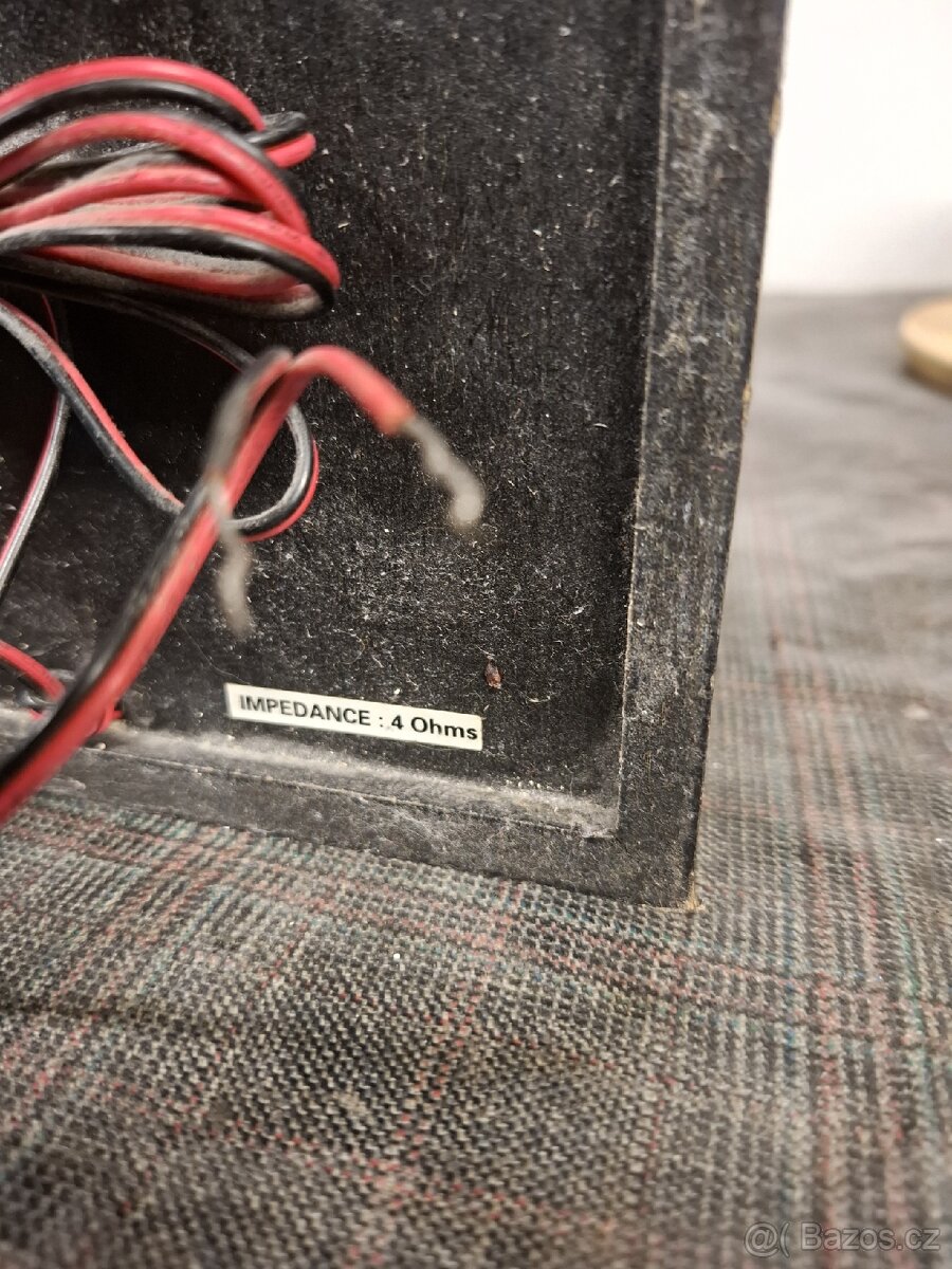 Repro bedny dřevěné  4 ohm - 3