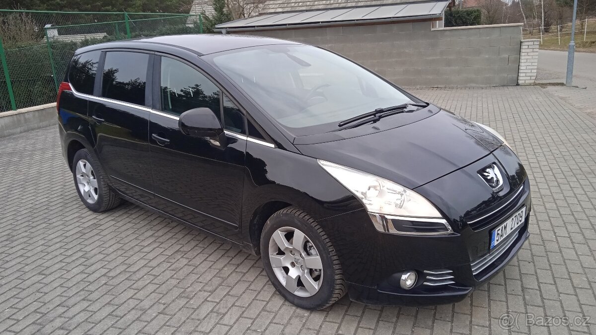 PEUGEOT 5008 1,6HDi82kw,rv11/2011,5-MÍSTNÉ,ALU,STK - 3