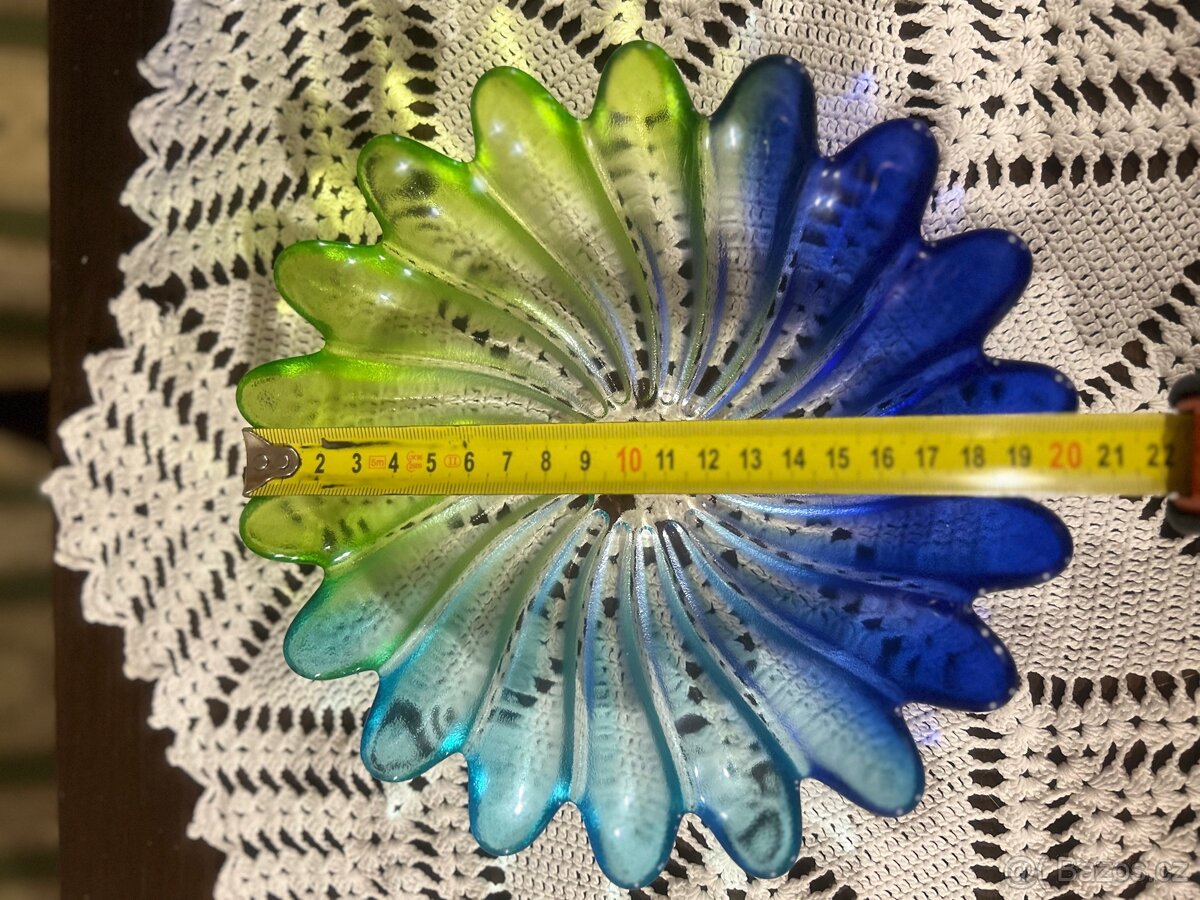 Vintage Waltherglas mísa a talířek - 3