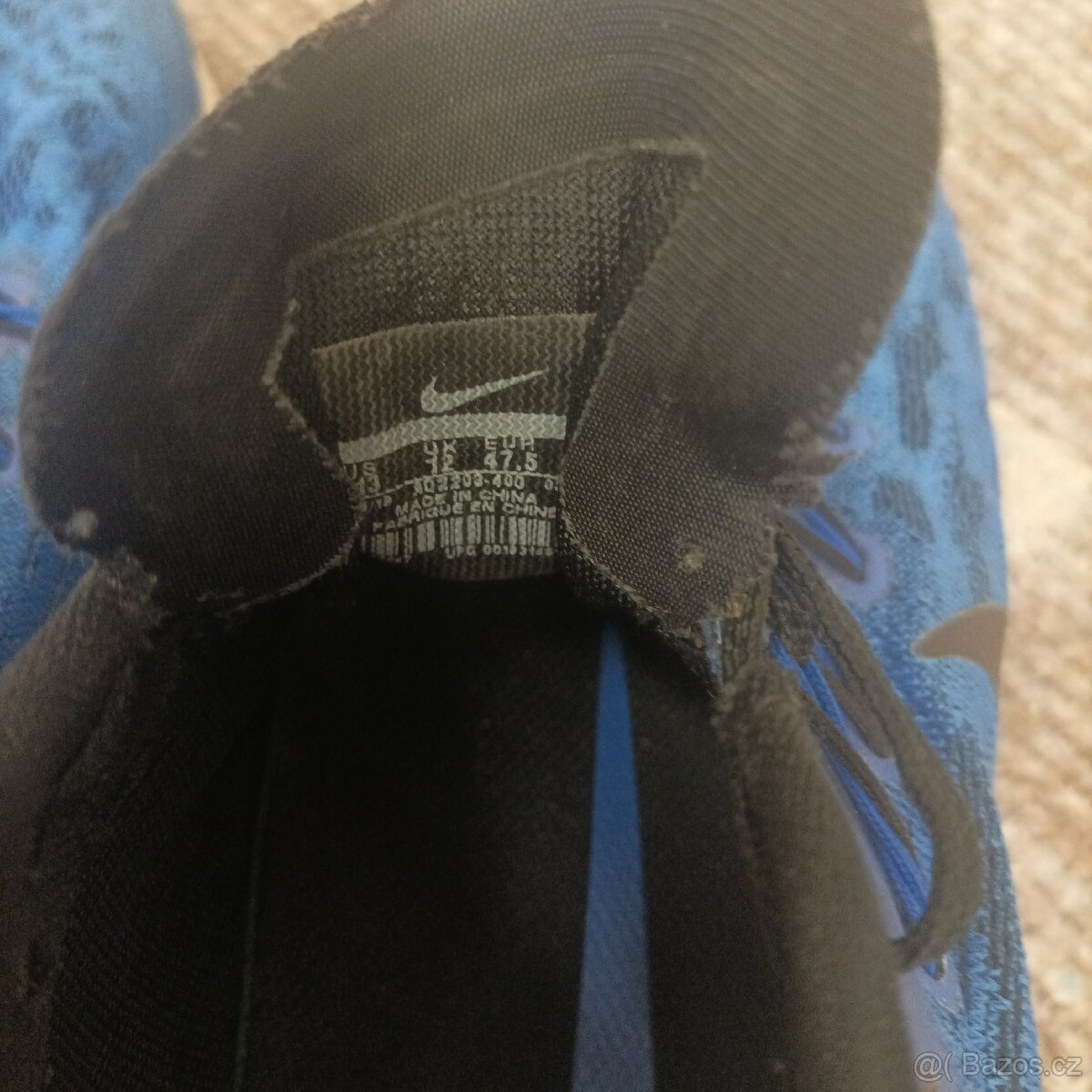 Tenisky NIKE ZOOM modré UK 12 EUR 47 z - 3
