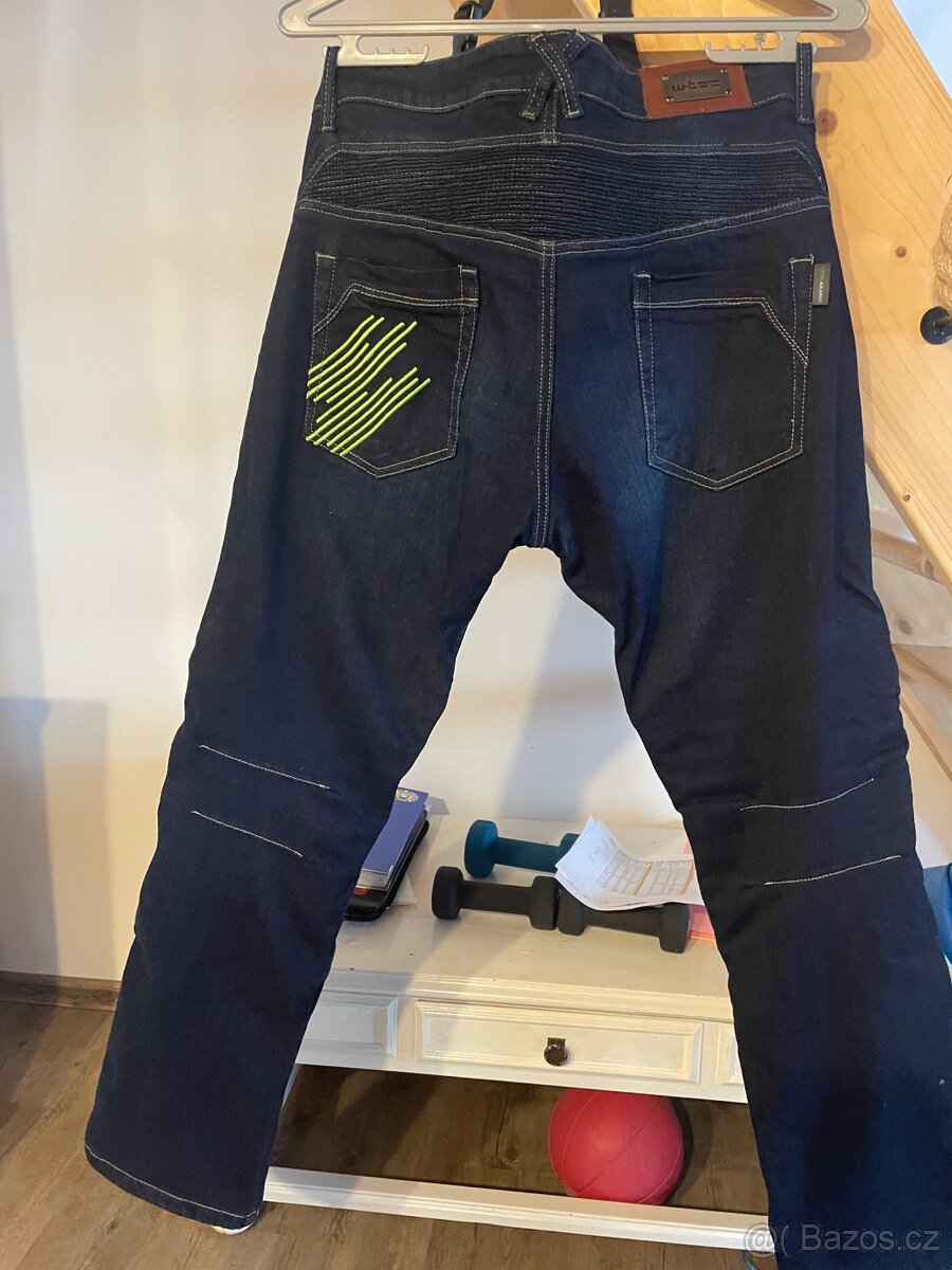 Moto jeans W-Tech, nové, vel. 34 - 3