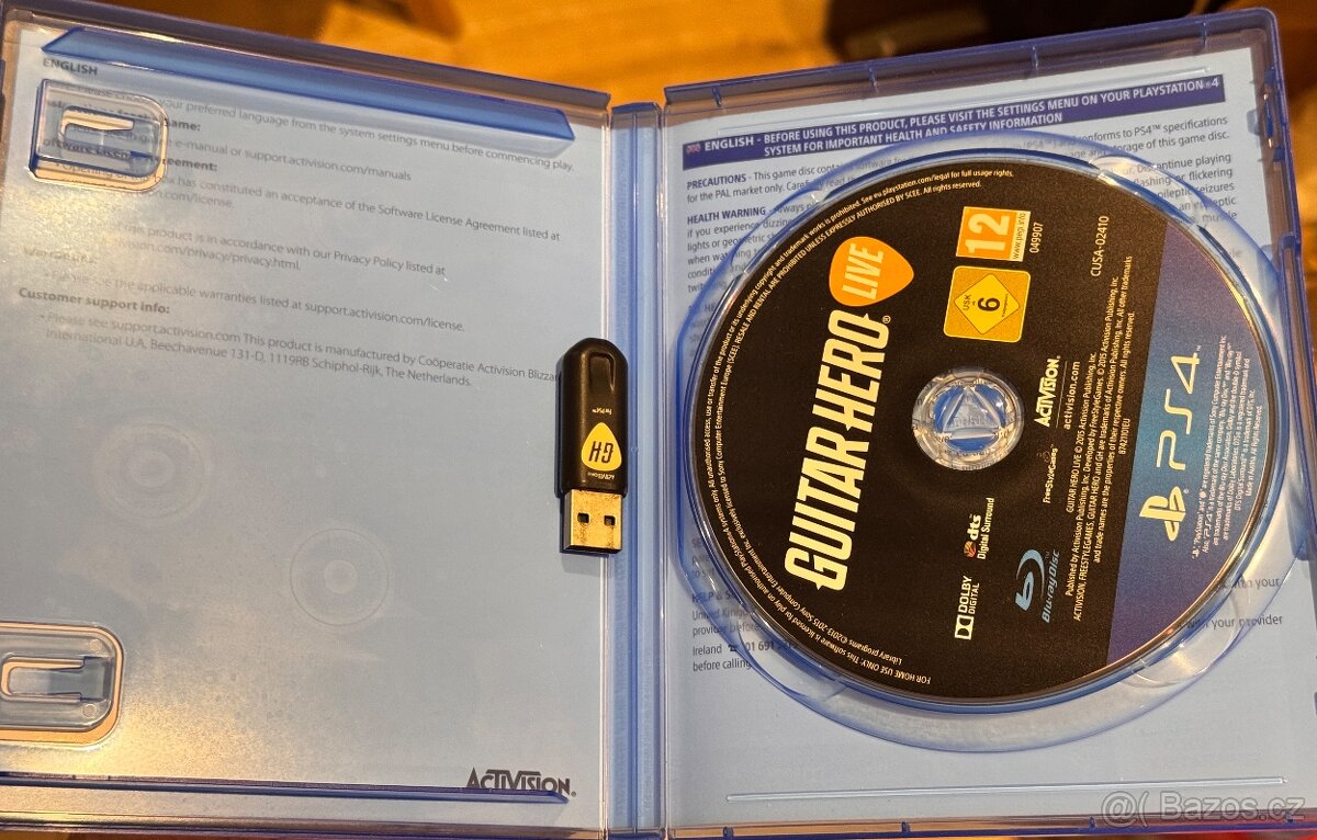 Prodám Guitar Hero Live + kytara pro Playstation 4 - 3