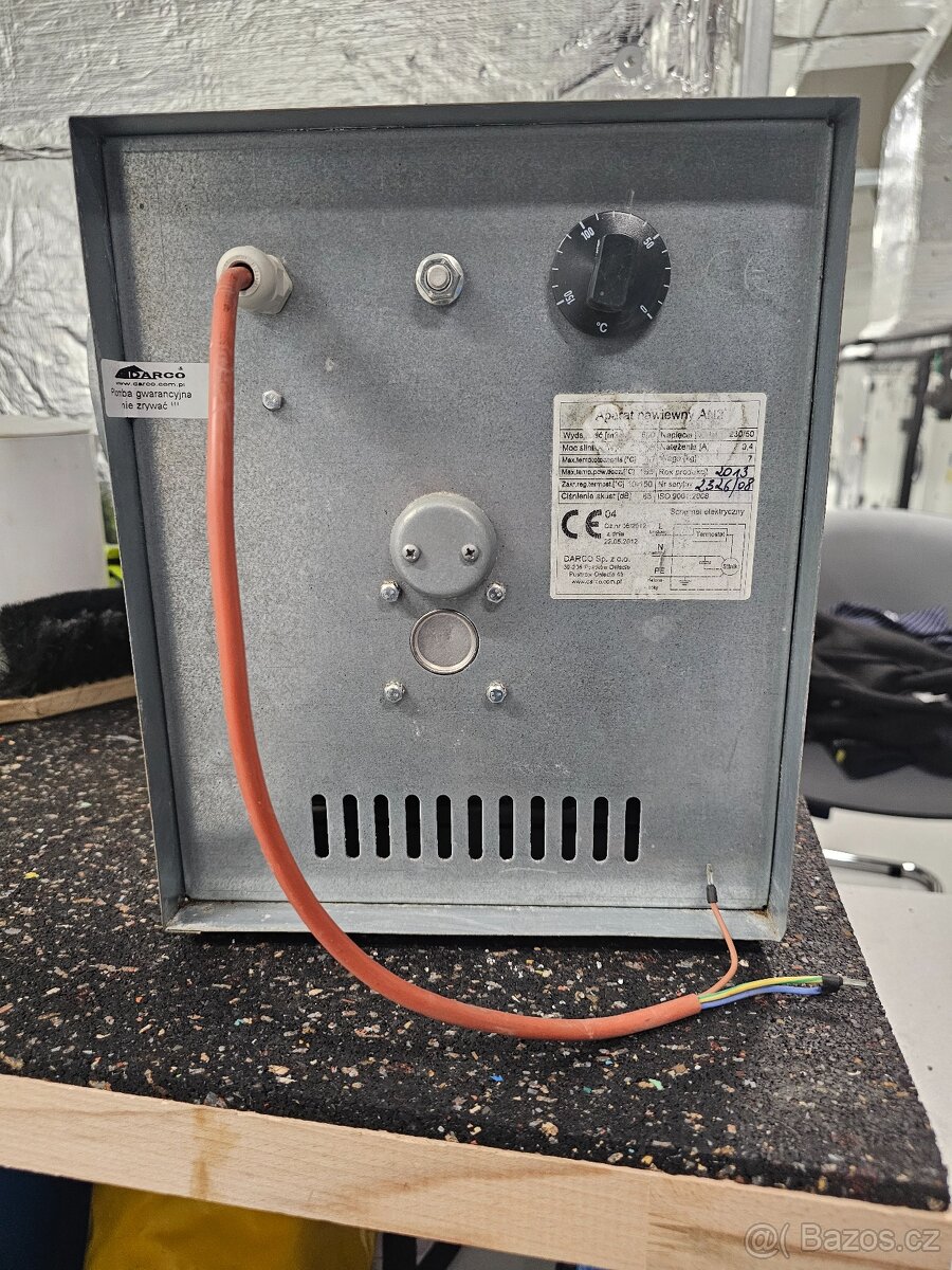 Prodáno: Krbový ventilátor Darco AN 2 600m3 150mm - 3