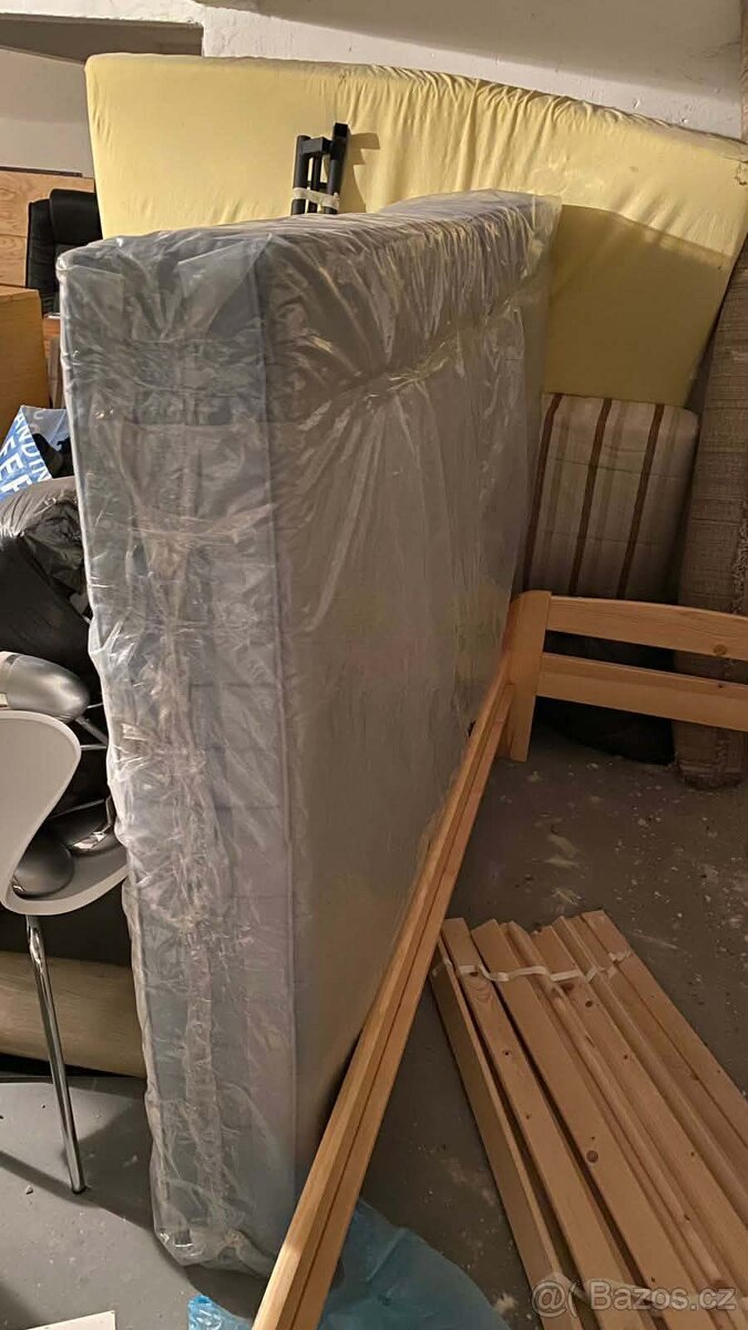 IKEA VALEVÅG matrace taštičková pružinová 140x200 cm, tvrdá/ - 3