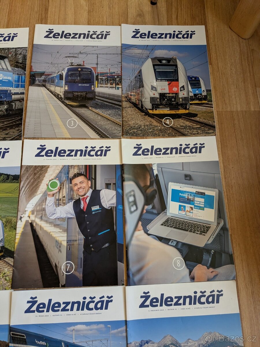 Železničář - celý ročník časopisu 2024 - 3