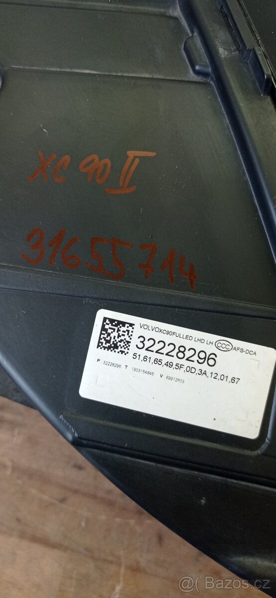 Levé světlo Volvo XC90 ll - 3