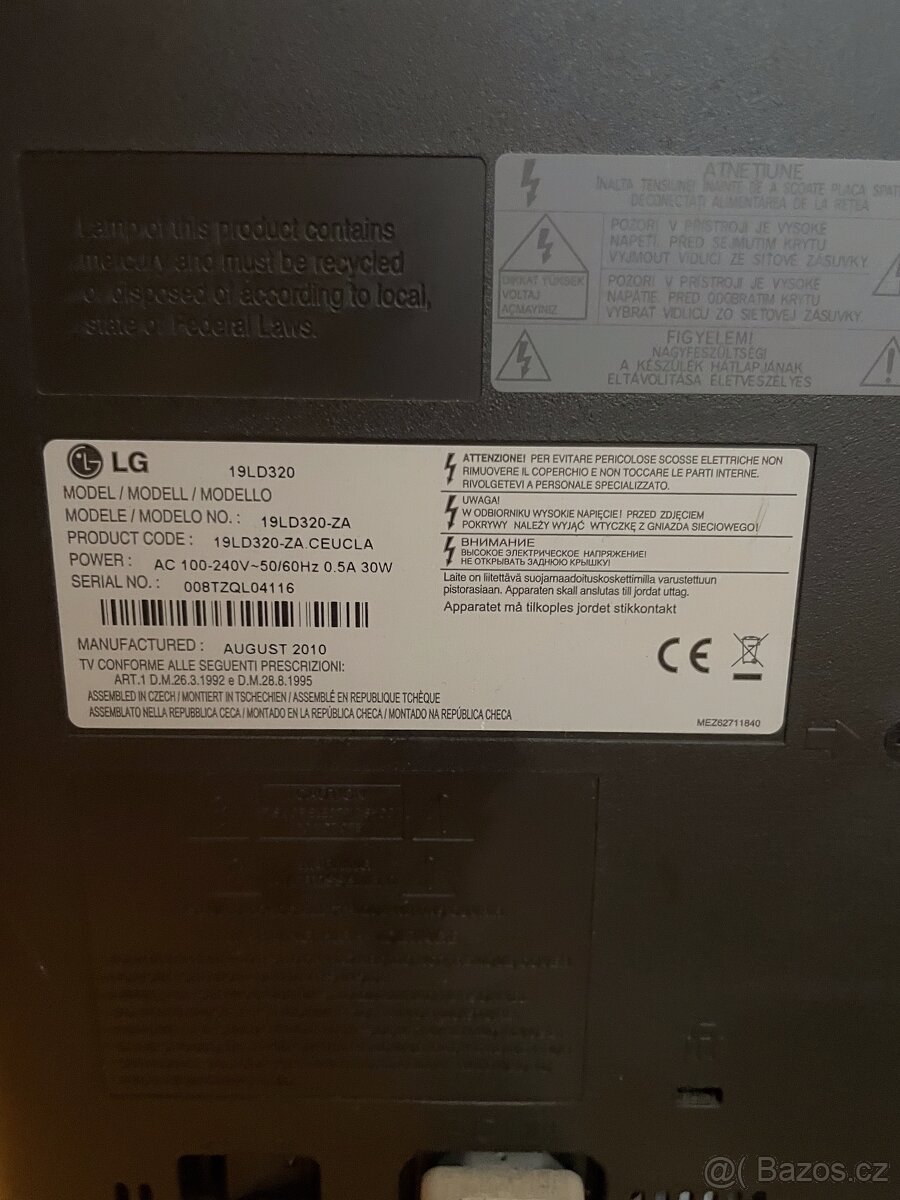 Stará LG televize - 3
