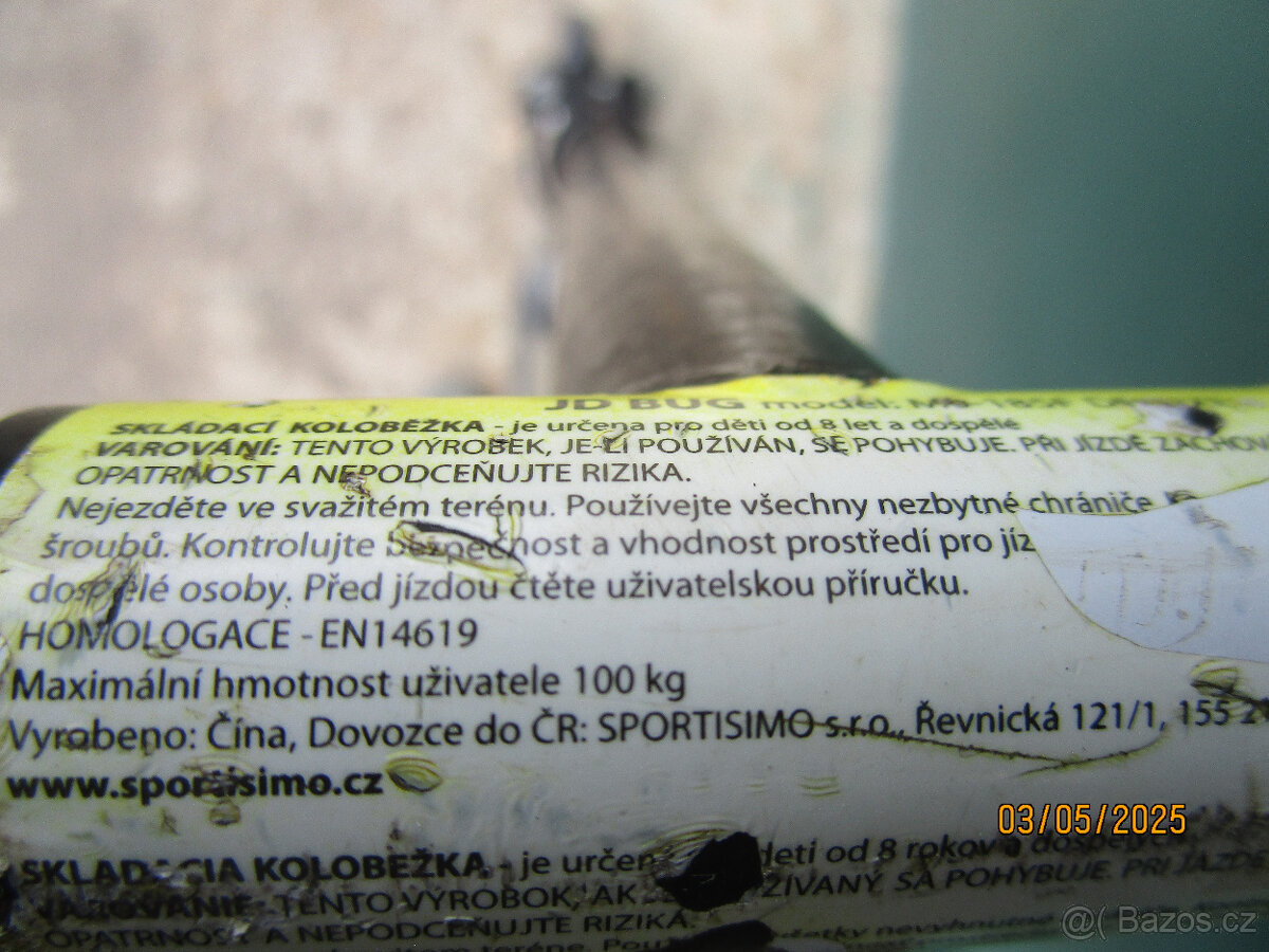 Kolobežka JD BUG DELUXE B do 100kg - 3