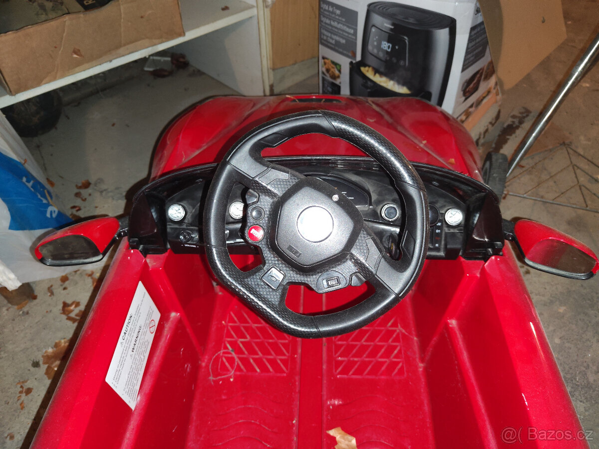 Dětské elektrické autíčko - Ferrari - 3