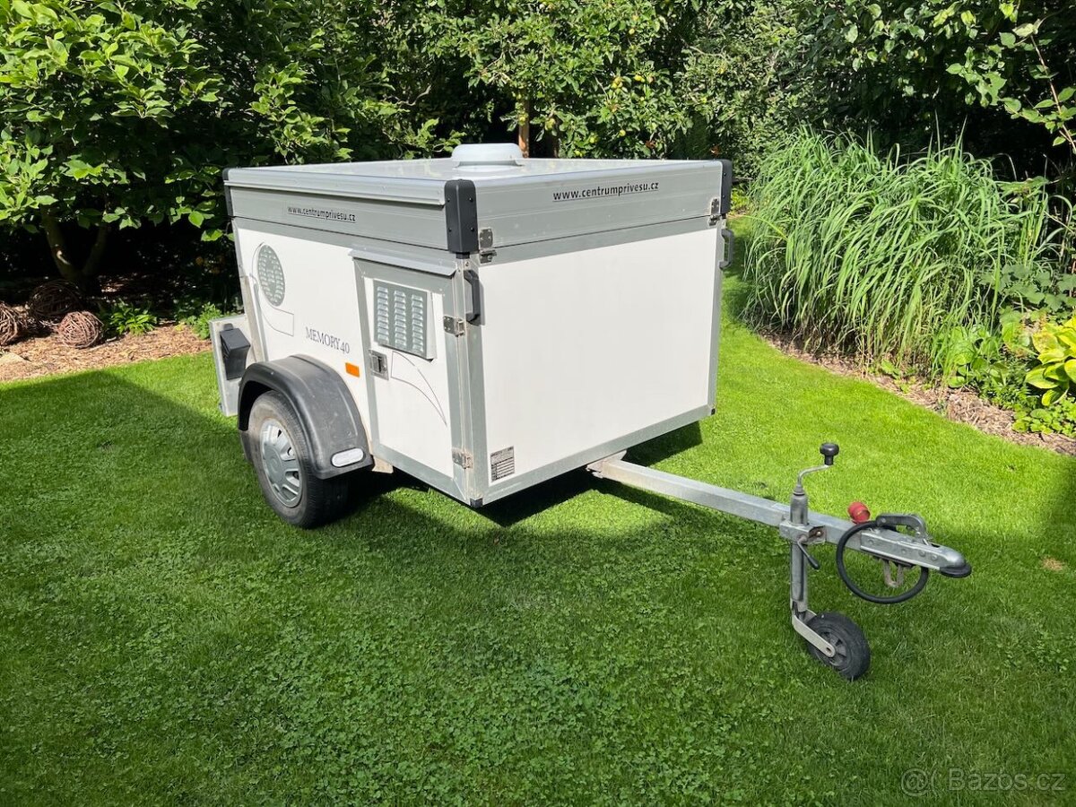 WT metall TH3 přívěsný vozík na psy - 3