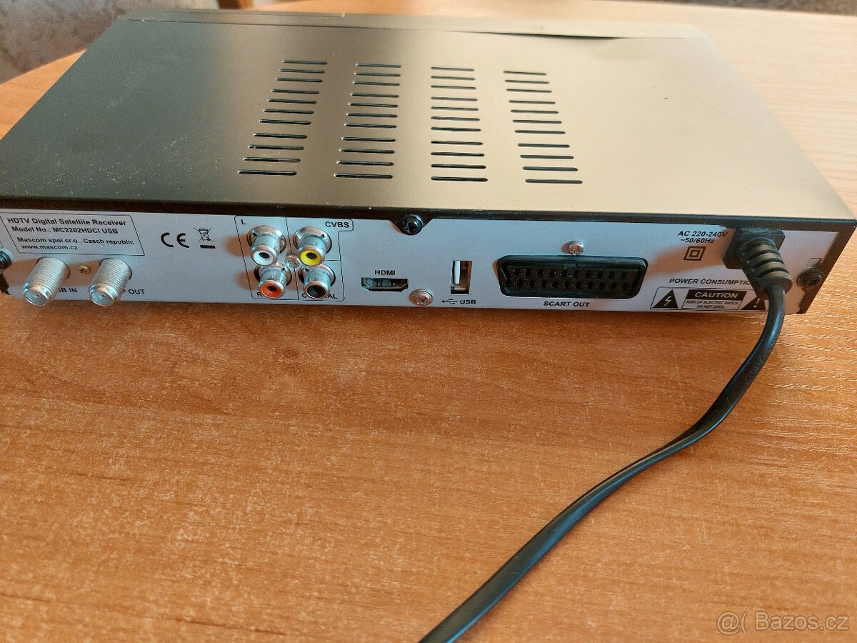 Satelitní přijímač Mascom MC 2202 HDCI - 3