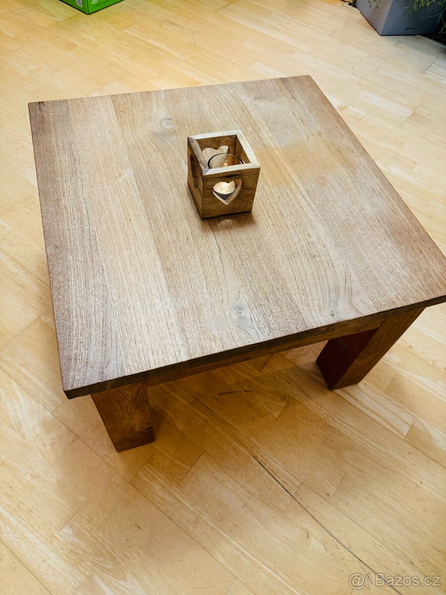 Teakový konferenční stolek - 3