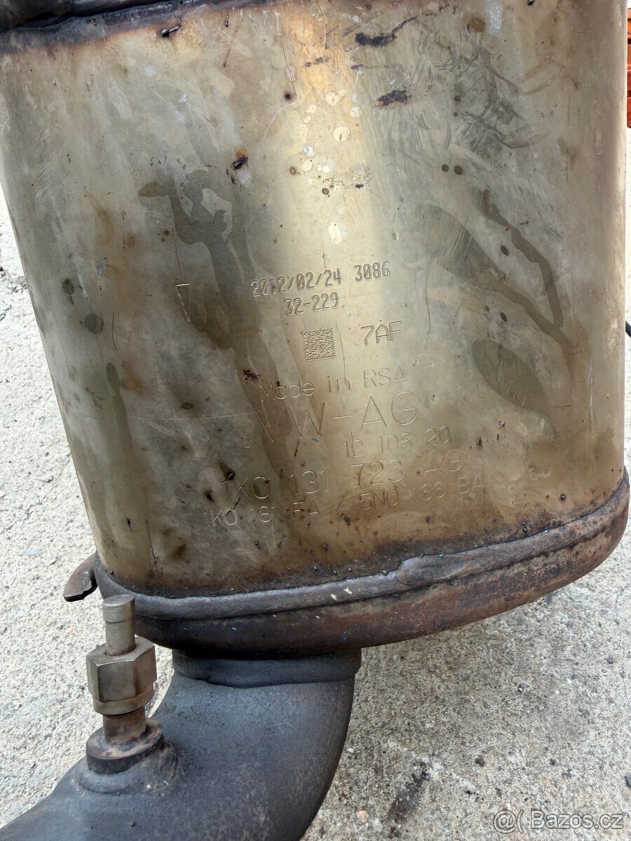 DPF filtr 2.0tdi 1K0131723AG - 3