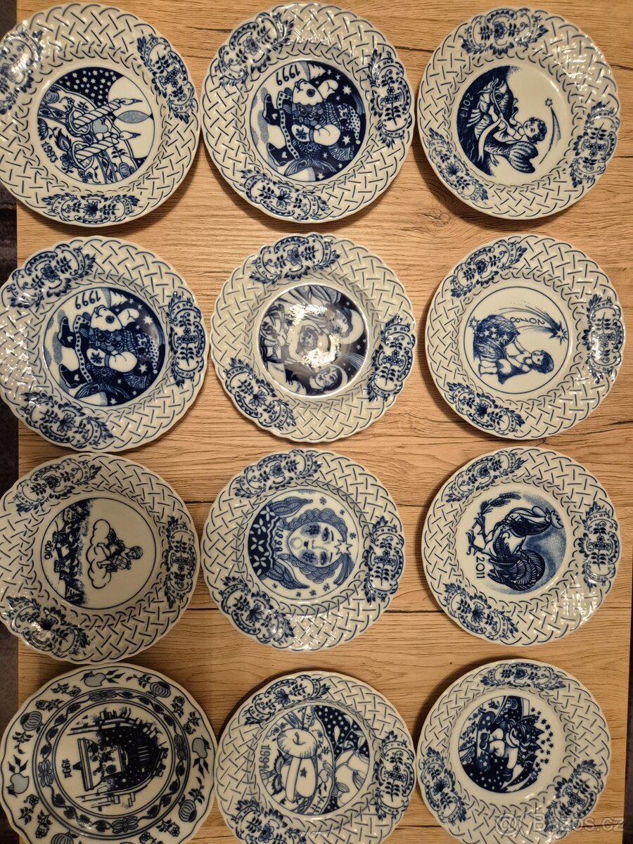 Cibulák-výroční talíře - 3